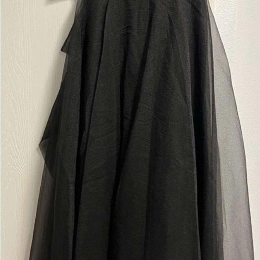 THEIA Teresa Strapless Draped Tulle Gown Size 2 $795 NWT!! - Picture 4 of 4